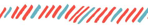 Bluish/Green and Red Lines Mobile