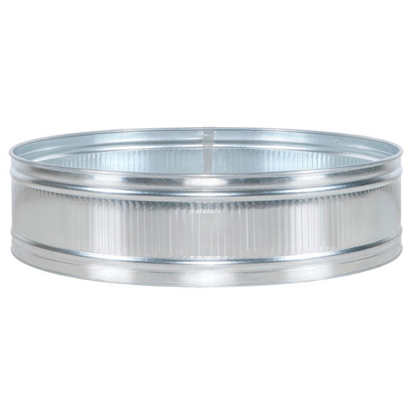 Stock Tank 8-ft Galvanized Round
