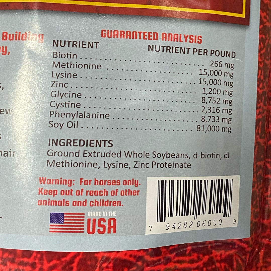 Hoof and Hair Guard Equine Supplement, 10-Lb Bag